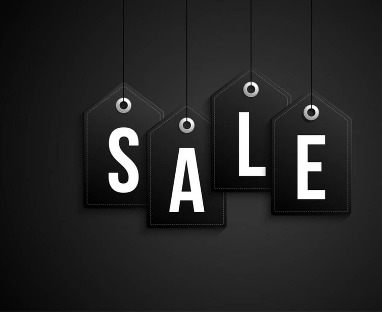 on sale 