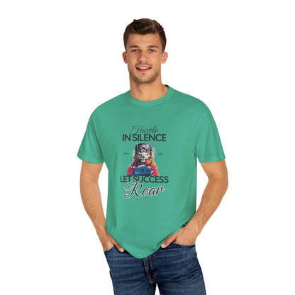 Kleidungsstückgefärbtes Unisex-T-Shirt