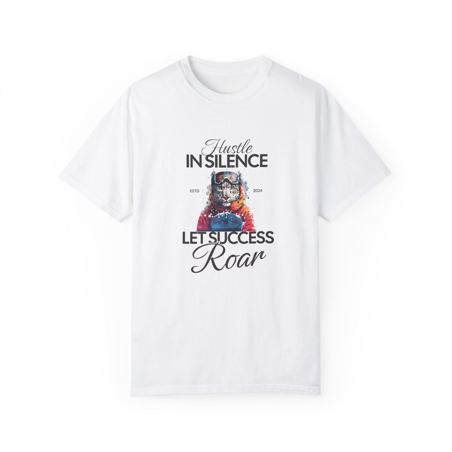 Kleidungsstückgefärbtes Unisex-T-Shirt