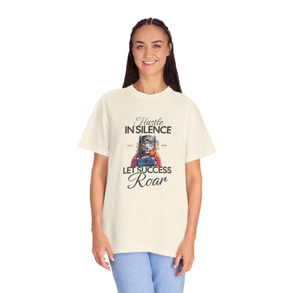 Kleidungsstückgefärbtes Unisex-T-Shirt
