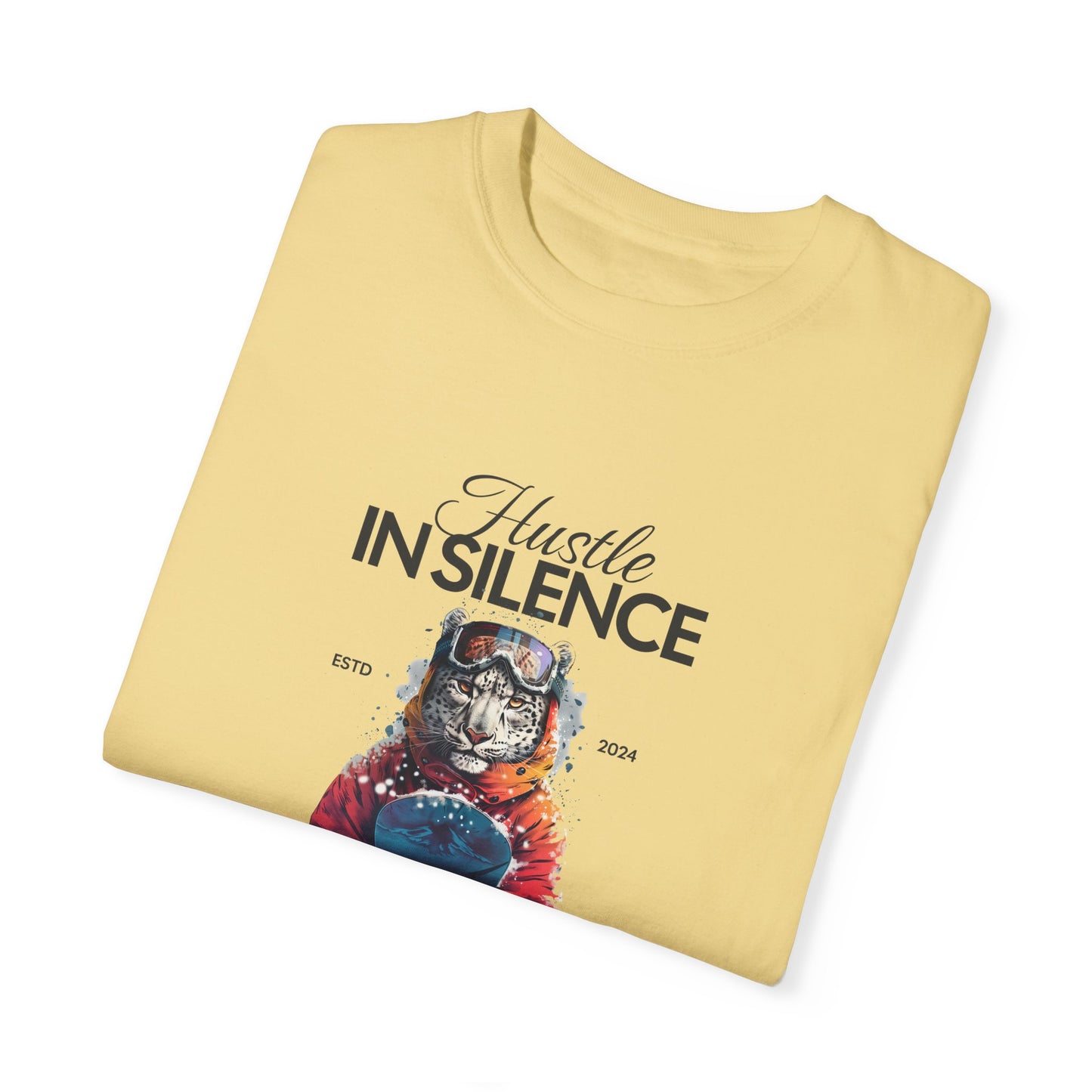 Kleidungsstückgefärbtes Unisex-T-Shirt