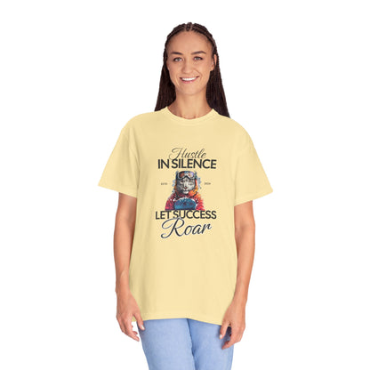 Kleidungsstückgefärbtes Unisex-T-Shirt
