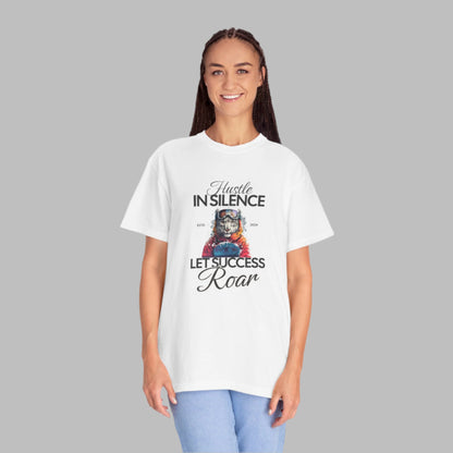 Kleidungsstückgefärbtes Unisex-T-Shirt