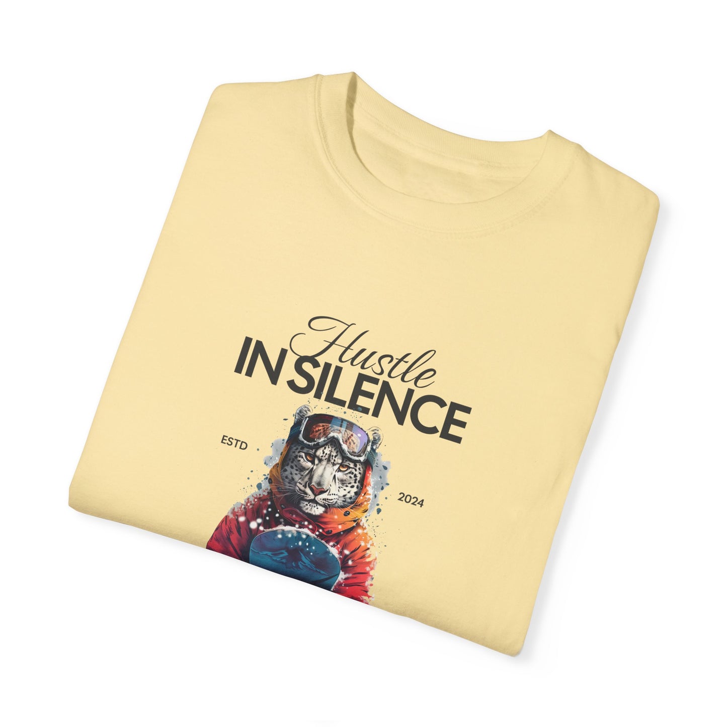 Kleidungsstückgefärbtes Unisex-T-Shirt