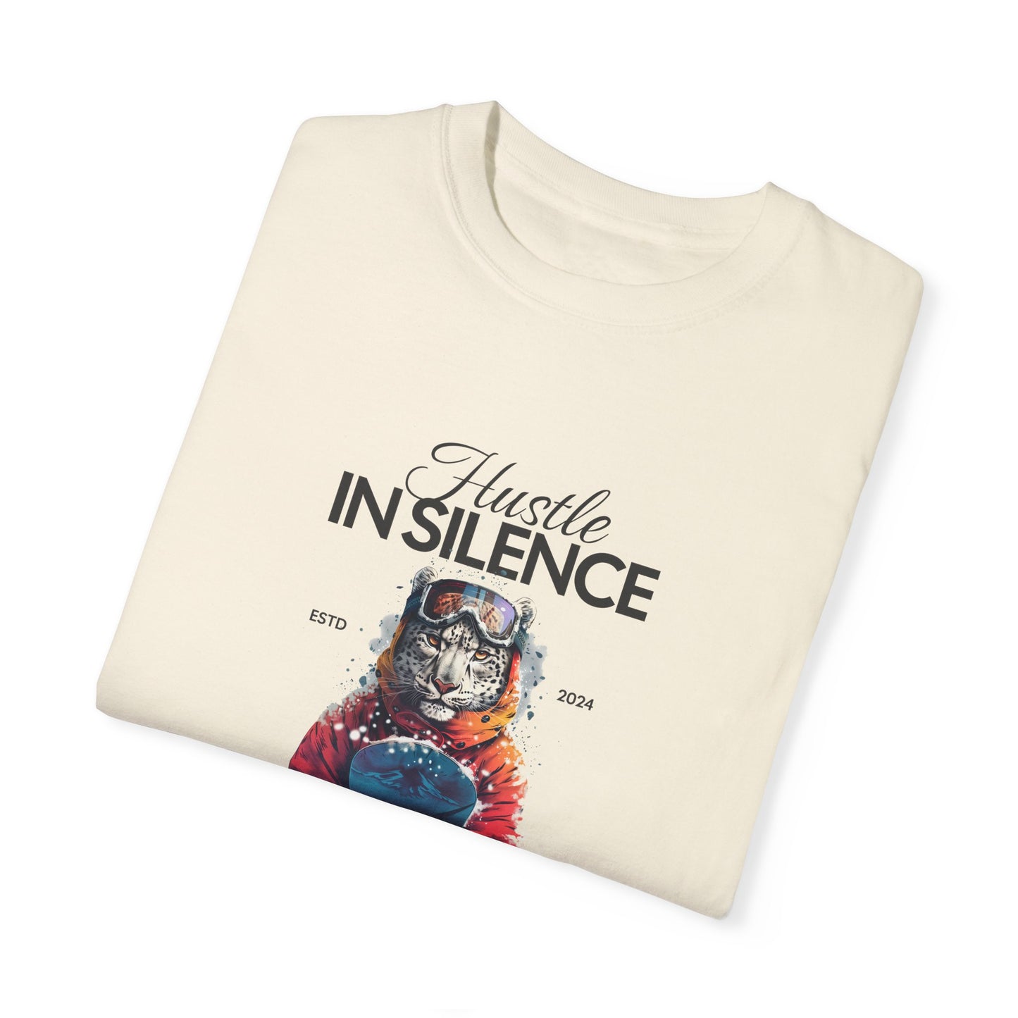 Kleidungsstückgefärbtes Unisex-T-Shirt