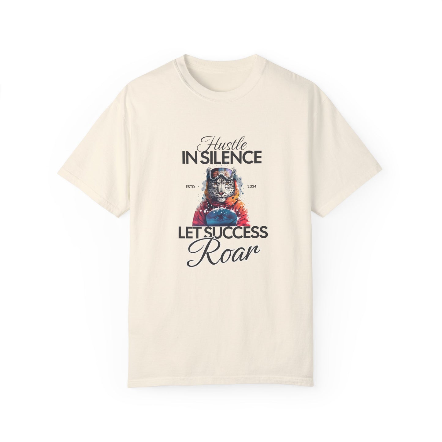 Kleidungsstückgefärbtes Unisex-T-Shirt