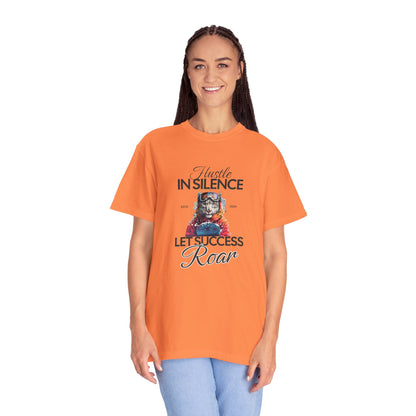 Kleidungsstückgefärbtes Unisex-T-Shirt