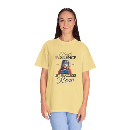 Kleidungsstückgefärbtes Unisex-T-Shirt