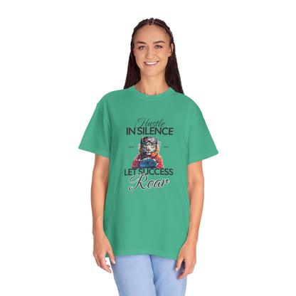 Kleidungsstückgefärbtes Unisex-T-Shirt