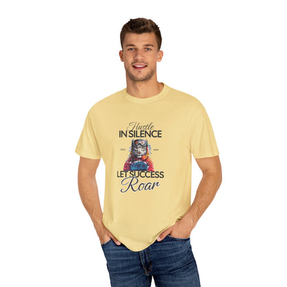 Kleidungsstückgefärbtes Unisex-T-Shirt