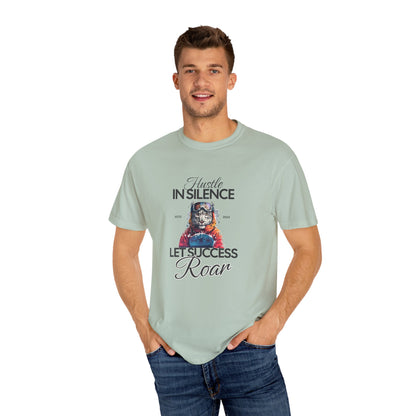 Kleidungsstückgefärbtes Unisex-T-Shirt