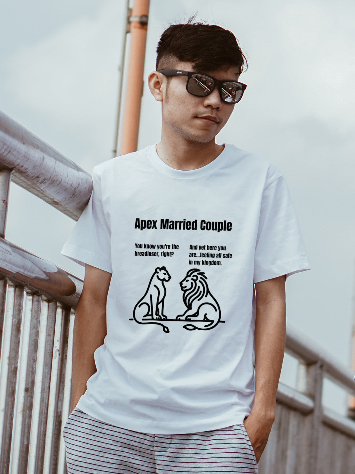Apex Married Couple T-Shirt, Relationship Humor, Funny Design for Couples, Perfect Gift for Couples , Unique Comfortable Design