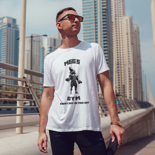 Meg's Gym - Every Day is Meg Day Unisex T-shirt, Top, Tee for Men and Women - Motivational Fitness Shirt, Gym Apparel, Workout T-shirt