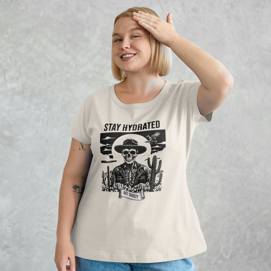 Stay Hydrated T-Shirt for Men & Women | Funny Hydration  Tee | Unisex Thirst Quencher Shirt | Funny Drinking Shirt | Hydrate or Die Shirt