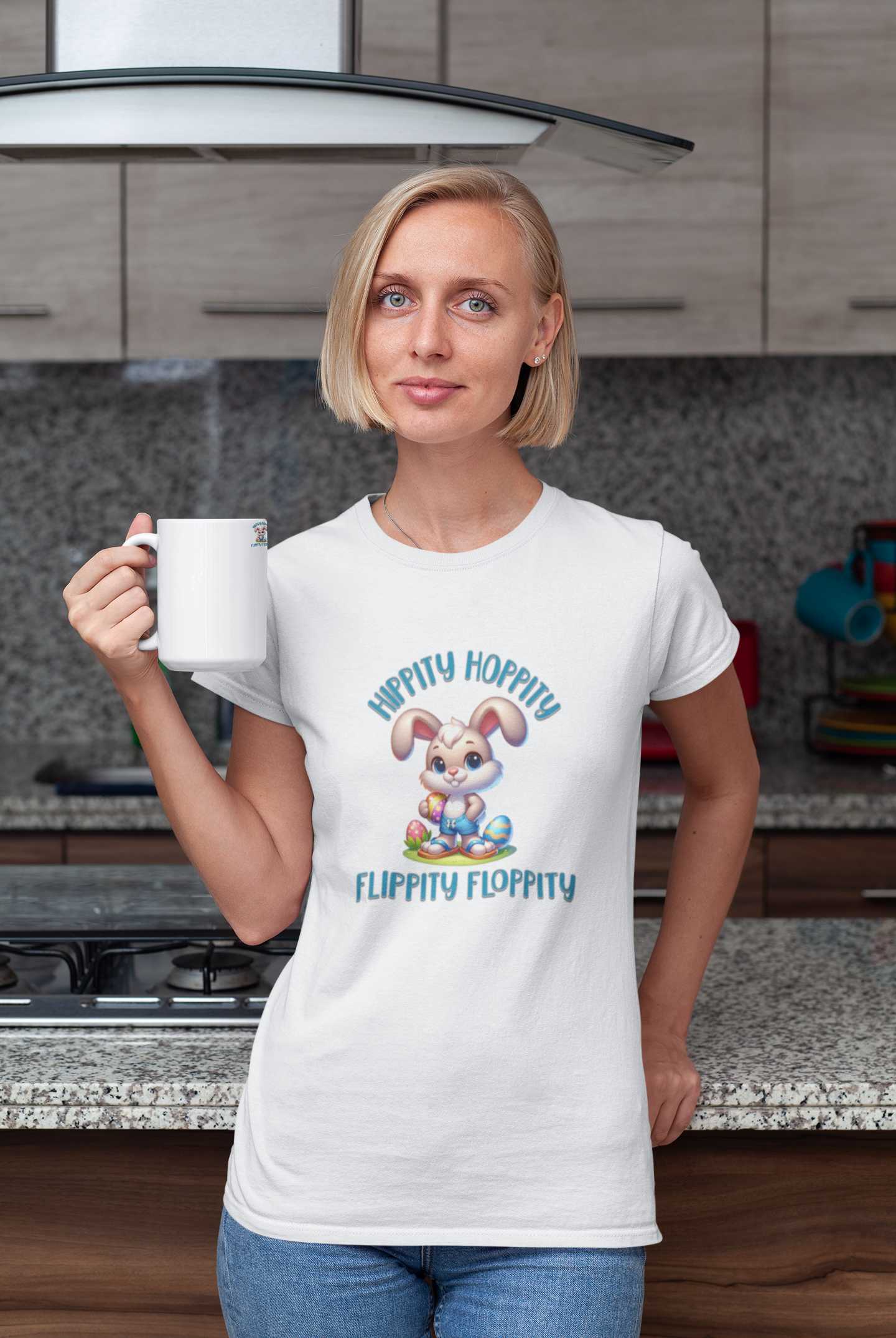 Women_Easter_Bunny_tshirt_Hippity_Hoppity_Ladies_Tee_Cute_Rabbit_Easter_Egg_Design_White_Spring_Holiday_Women_Clothing_Gift_for_Her