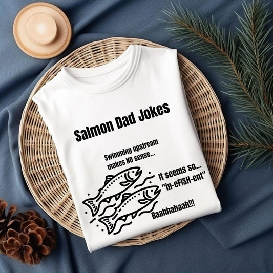 Salmon Dad Jokes T-Shirt